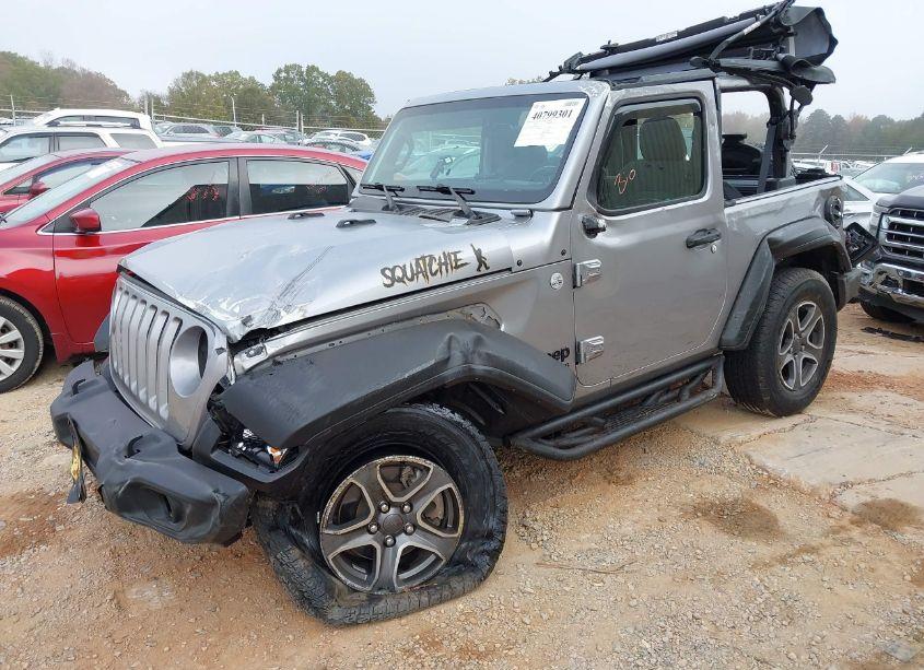 Photo 2 of 2021 Jeep Wrangler SPORT 4X4 (VIN 1C4GJXANXMW660063)