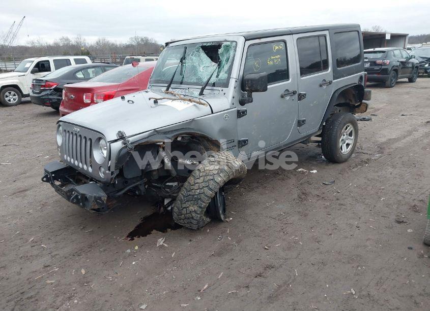 Photo 2 of 2015 Jeep Wrangler UNLIMITED SPORT (VIN 1C4HJWDG0FL577094)