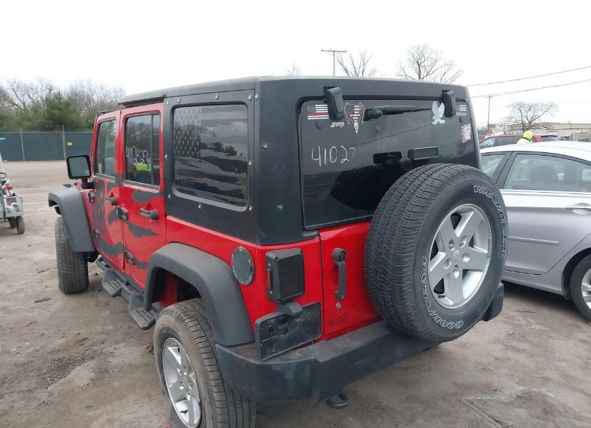 Photo 3 of 2015 Jeep Wrangler UNLIMITED SPORT (VIN 1C4HJWDG0FL653493)