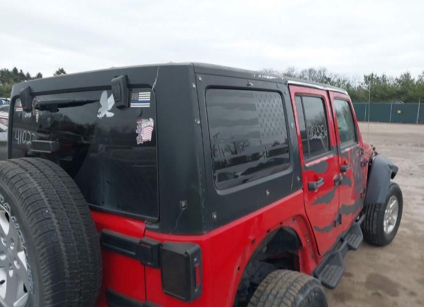 Photo 6 of 2015 Jeep Wrangler UNLIMITED SPORT (VIN 1C4HJWDG0FL653493)