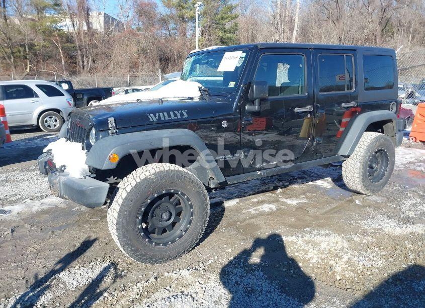 Photo 2 of 2016 Jeep Wrangler UNLIMITED WILLYS WHEELER (VIN 1C4HJWDG0GL273281)