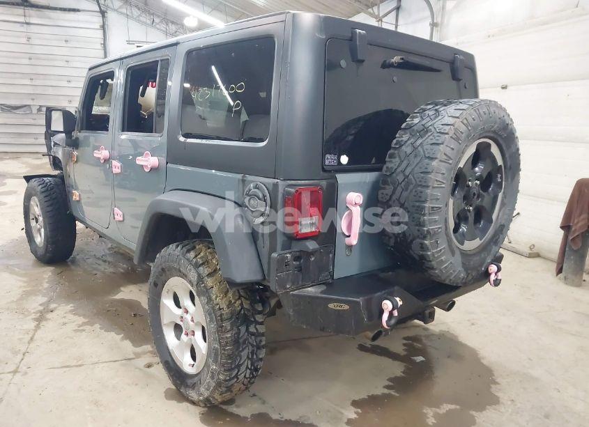 Photo 3 of 2014 Jeep Wrangler UNLIMITED SPORT (VIN 1C4HJWDG1EL179407)