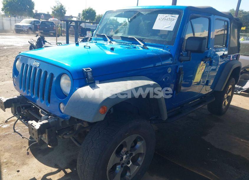 Photo 2 of 2015 Jeep Wrangler UNLIMITED SPORT (VIN 1C4HJWDG1FL528650)