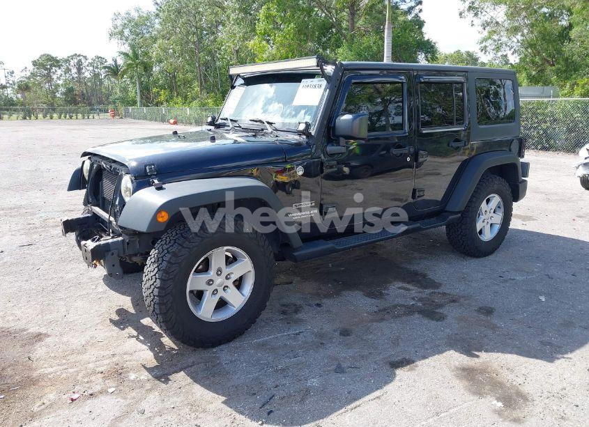 Photo 2 of 2016 Jeep Wrangler UNLIMITED SPORT (VIN 1C4HJWDG3GL234653)