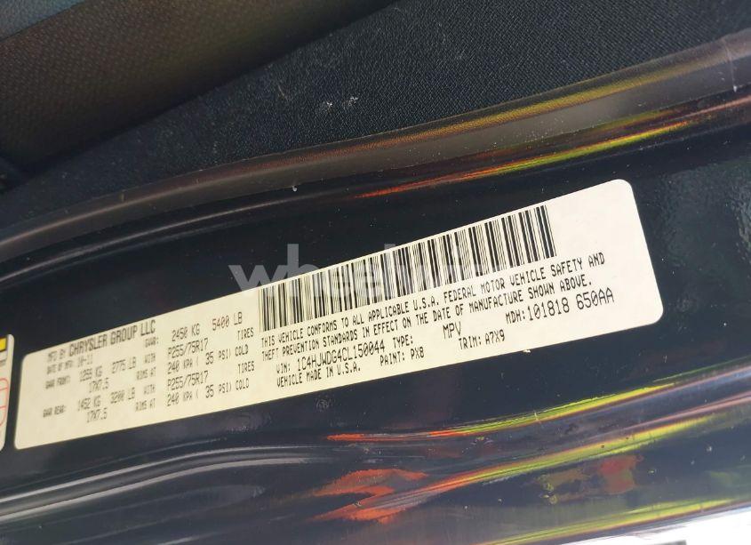 Photo 9 of 2012 Jeep Wrangler UNLIMITED SPORT (VIN 1C4HJWDG4CL150044)