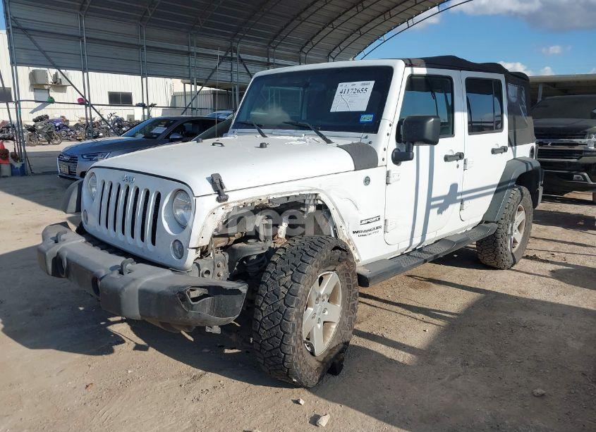 Photo 2 of 2017 Jeep Wrangler UNLIMITED SPORT 4X4 (VIN 1C4HJWDG4HL538480)