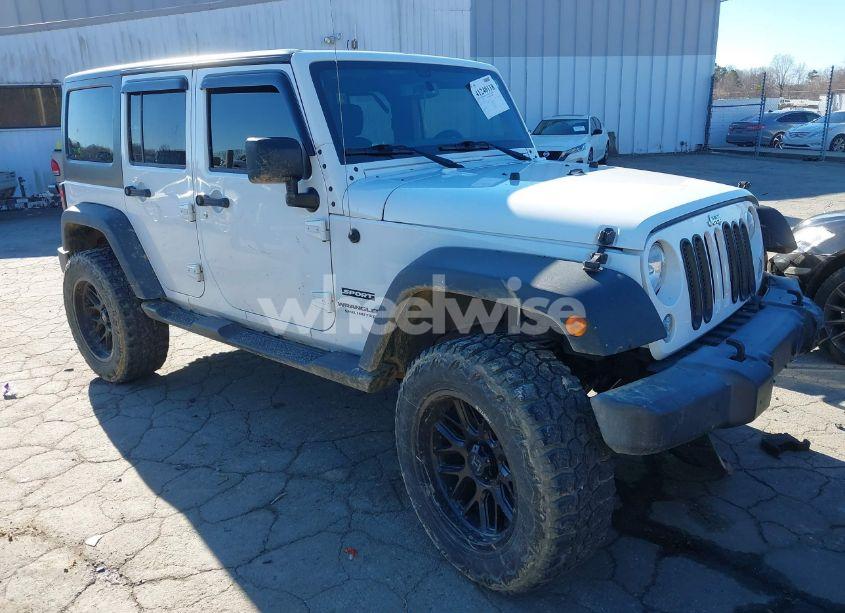 2017 Jeep Wrangler UNLIMITED SPORT 4X4 (VIN 1C4HJWDG4HL561113) main photo