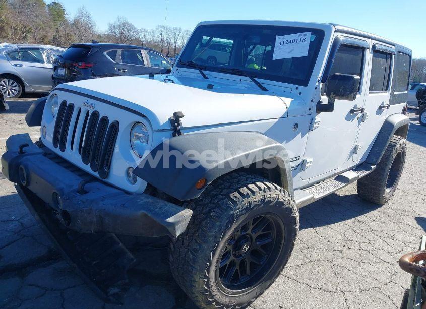 Photo 2 of 2017 Jeep Wrangler UNLIMITED SPORT 4X4 (VIN 1C4HJWDG4HL561113)