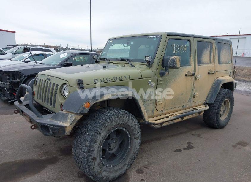 Photo 2 of 2013 Jeep Wrangler UNLIMITED SPORT (VIN 1C4HJWDG5DL621913)