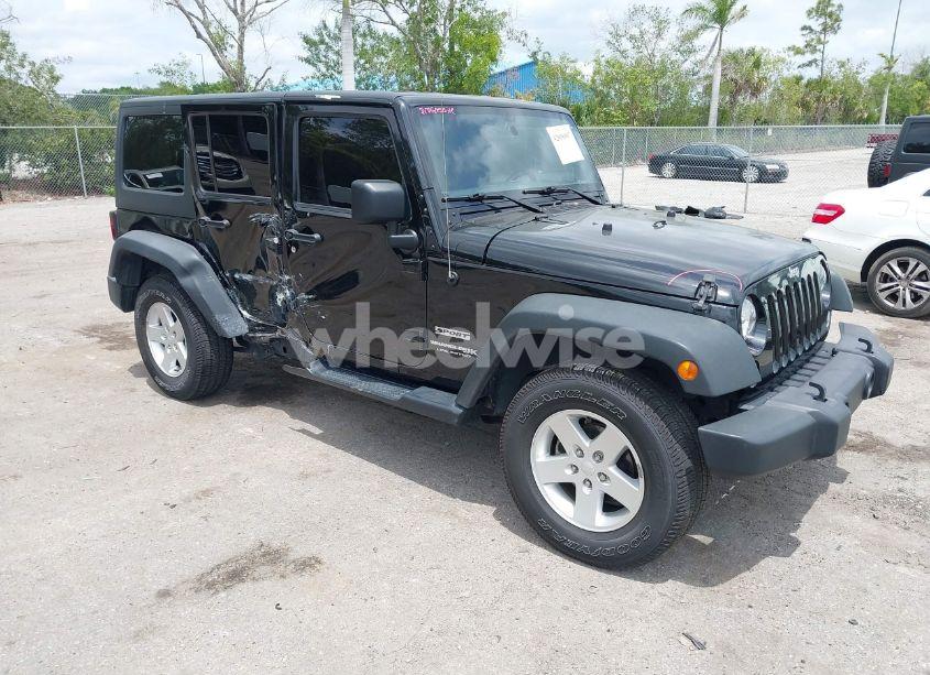 2018 Jeep Wrangler JK UNLIMITED SPORT S 4X4 (VIN 1C4HJWDG6JL921181) main photo