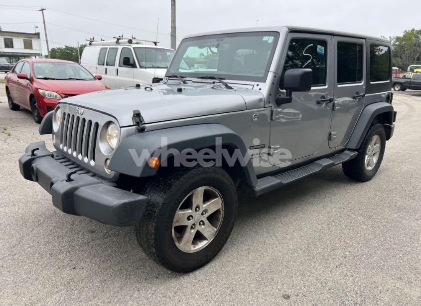 Photo 2 of 2018 Jeep Wrangler JK UNLIMITED SPORT S 4X4 (VIN 1C4HJWDG6JL927319)