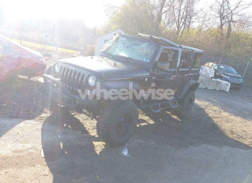 Photo 2 of 2015 Jeep Wrangler UNLIMITED SPORT (VIN 1C4HJWDG7FL629045)