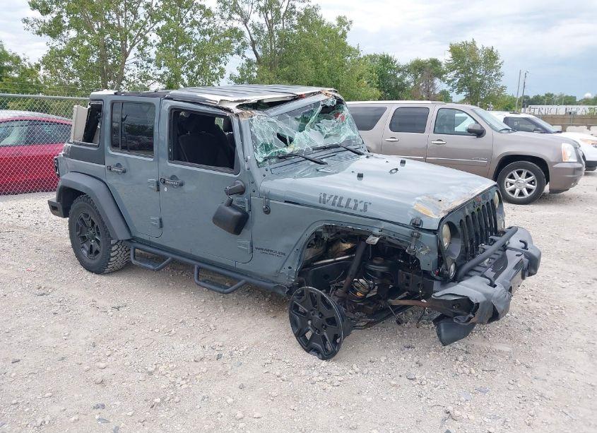 2015 Jeep Wrangler UNLIMITED WILLYS WHEELER (VIN 1C4HJWDG7FL672283) main photo