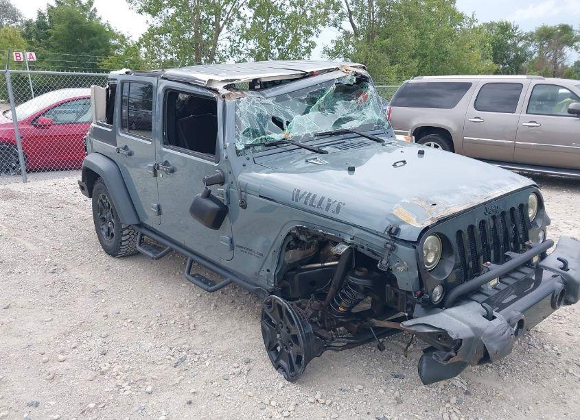 Photo 6 of 2015 Jeep Wrangler UNLIMITED WILLYS WHEELER (VIN 1C4HJWDG7FL672283)