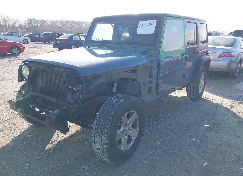 Photo 2 of 2015 Jeep Wrangler UNLIMITED SPORT (VIN 1C4HJWDG7FL717982)