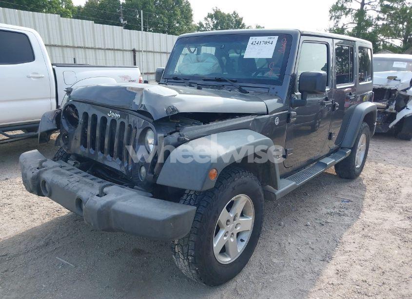 Photo 2 of 2016 Jeep Wrangler UNLIMITED SPORT (VIN 1C4HJWDG7GL219976)