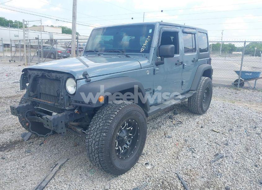 Photo 2 of 2014 Jeep Wrangler UNLIMITED SPORT (VIN 1C4HJWDG8EL277852)
