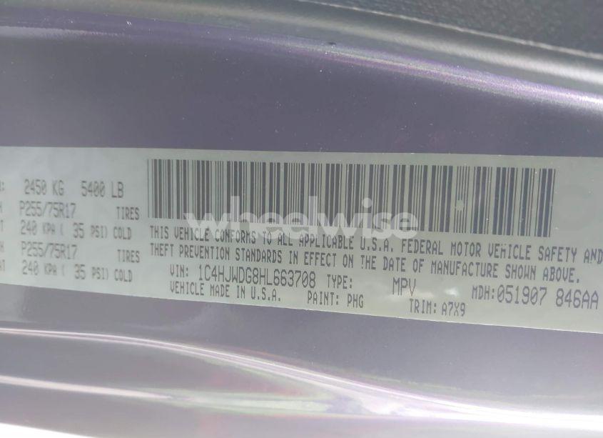 Photo 9 of 2017 Jeep Wrangler UNLIMITED SPORT (VIN 1C4HJWDG8HL663708)