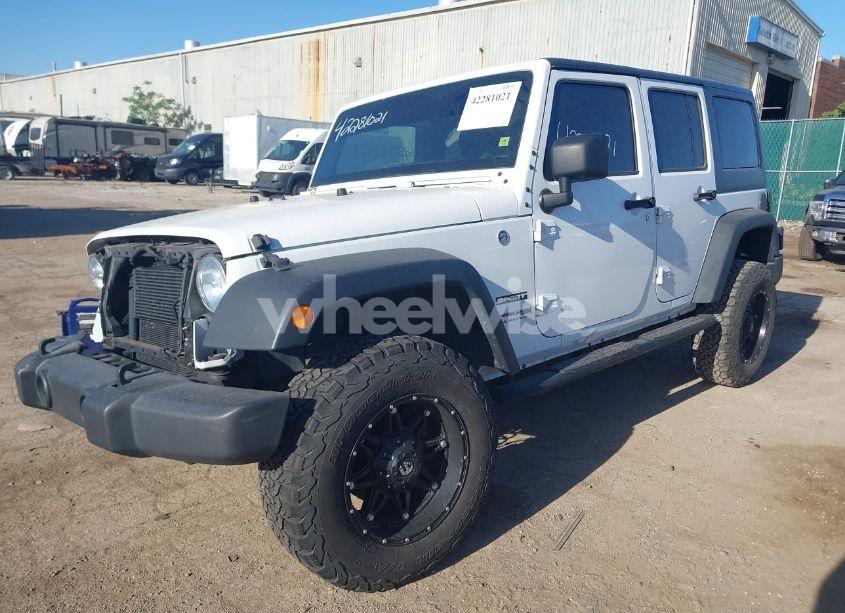 Photo 2 of 2018 Jeep Wrangler JK UNLIMITED SPORT S 4X4 (VIN 1C4HJWDG8JL928813)