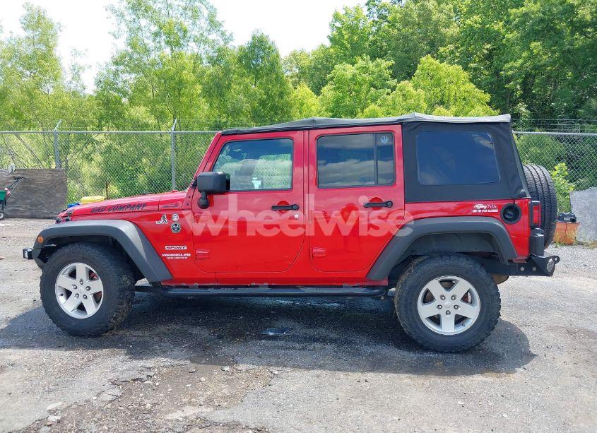 Photo 15 of 2012 Jeep Wrangler UNLIMITED SPORT (VIN 1C4HJWDG9CL109067)