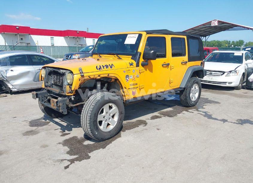 Photo 2 of 2013 Jeep Wrangler UNLIMITED SPORT (VIN 1C4HJWDGXDL538395)