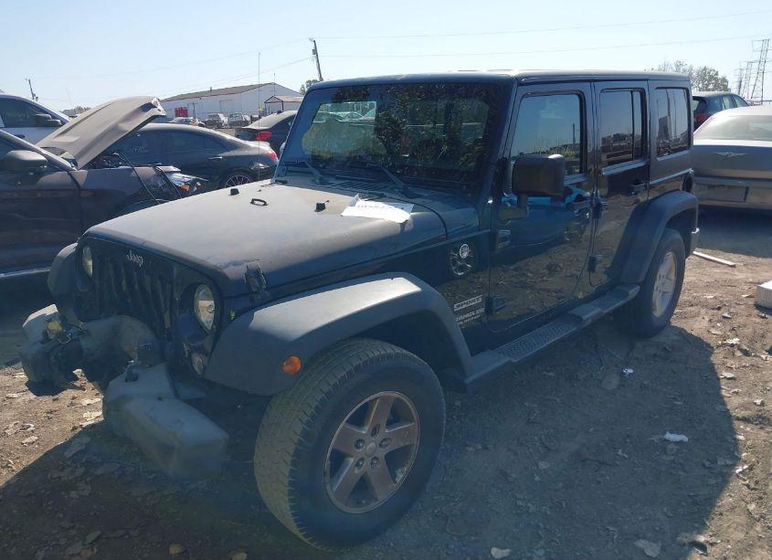 Photo 2 of 2017 Jeep Wrangler UNLIMITED SPORT (VIN 1C4HJWDGXHL513566)