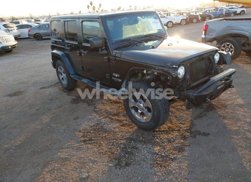 2018 Jeep Wrangler JK UNLIMITED SAHARA 4X4 (VIN 1C4HJWEG0JL810480) main photo