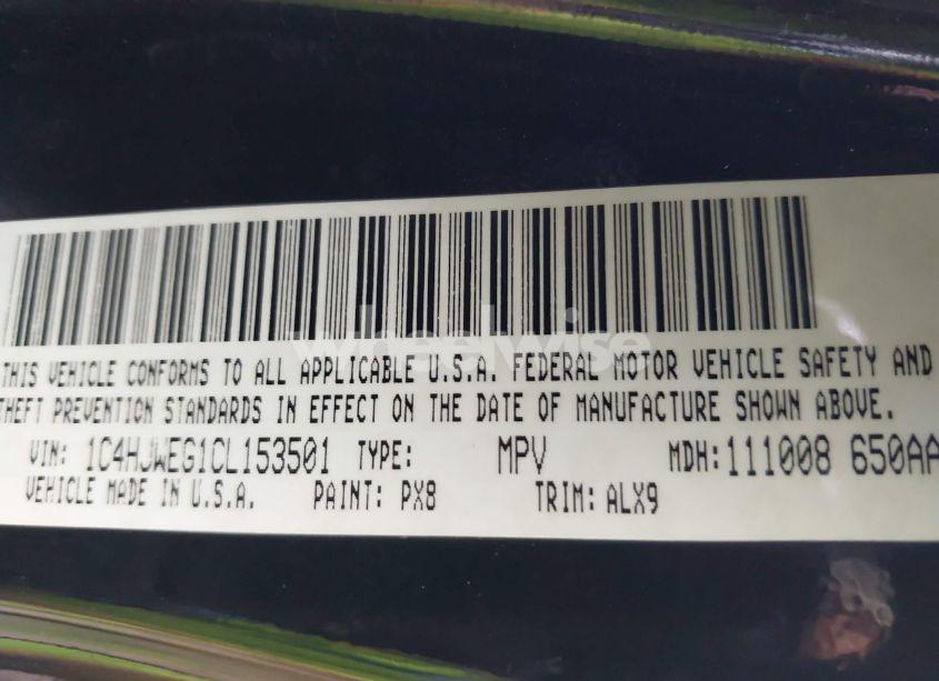 Photo 9 of 2012 Jeep Wrangler UNLIMITED SAHARA (VIN 1C4HJWEG1CL153501)