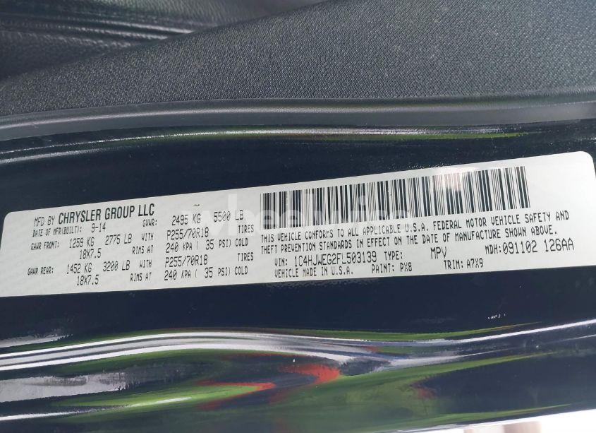 Photo 9 of 2015 Jeep Wrangler UNLIMITED SAHARA (VIN 1C4HJWEG2FL503139)