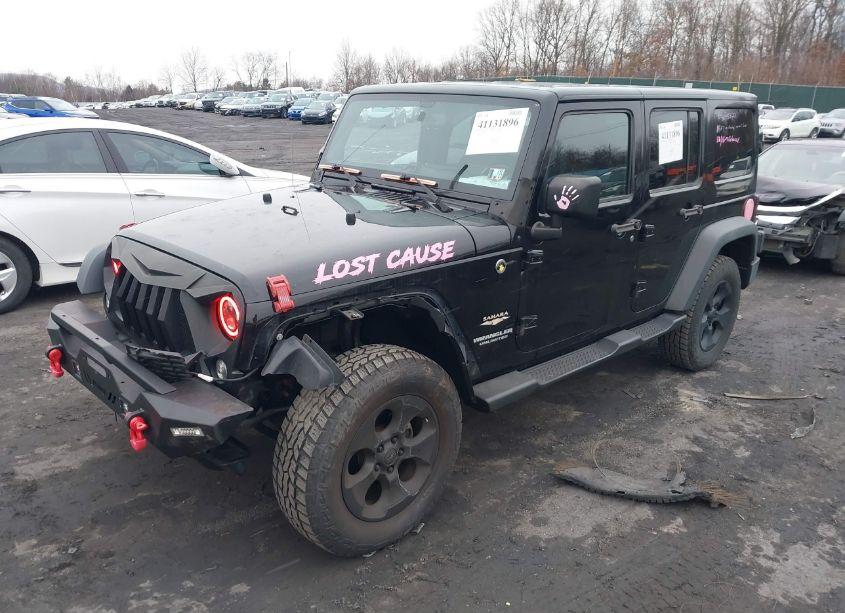 Photo 2 of 2015 Jeep Wrangler UNLIMITED SAHARA (VIN 1C4HJWEG3FL556626)