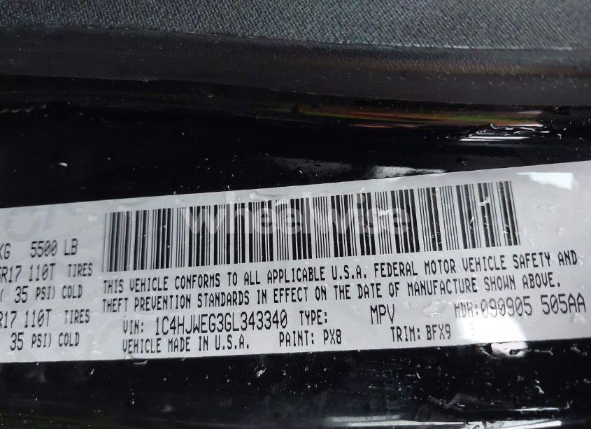 Photo 9 of 2016 Jeep Wrangler UNLIMITED 75TH ANNIVERSARY (VIN 1C4HJWEG3GL343340)