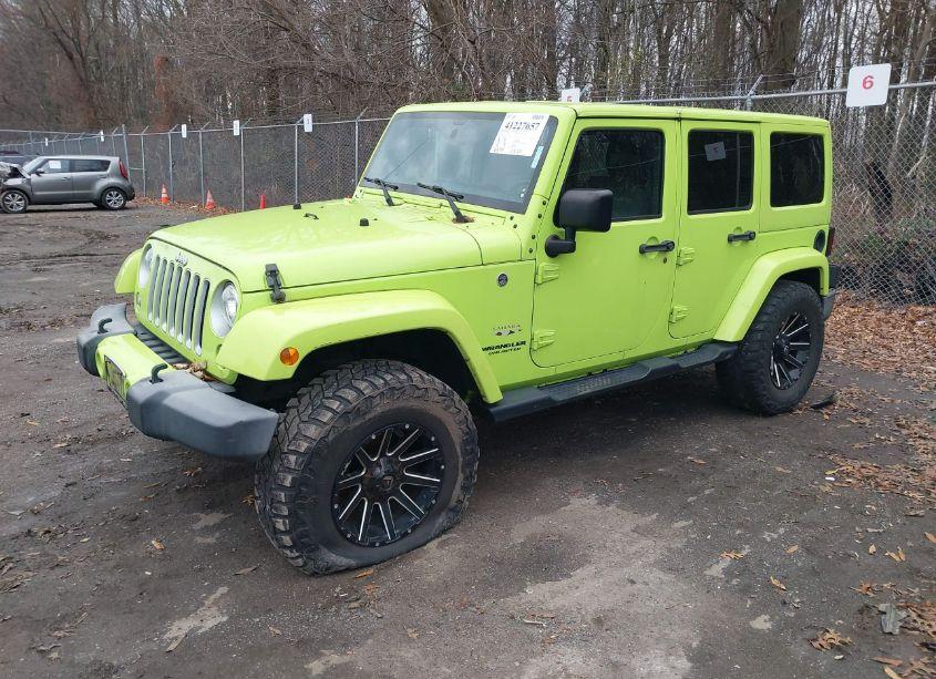 Photo 2 of 2017 Jeep Wrangler UNLIMITED SAHARA 4X4 (VIN 1C4HJWEG6HL507990)