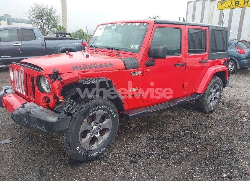 Photo 2 of 2017 Jeep Wrangler UNLIMITED SAHARA 4X4 (VIN 1C4HJWEG6HL609208)