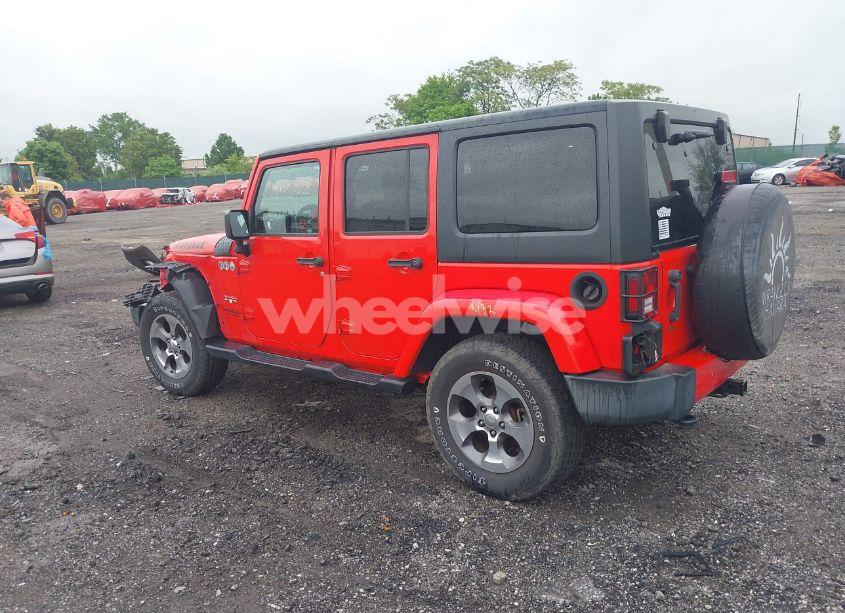 Photo 3 of 2017 Jeep Wrangler UNLIMITED SAHARA 4X4 (VIN 1C4HJWEG6HL609208)