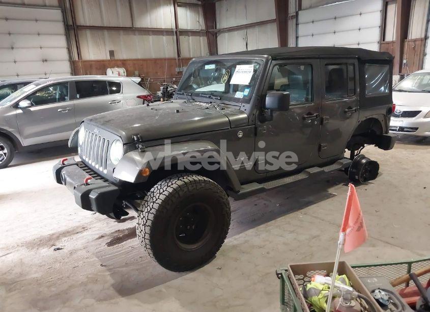 Photo 2 of 2017 Jeep Wrangler UNLIMITED SAHARA 4X4 (VIN 1C4HJWEG6HL705811)