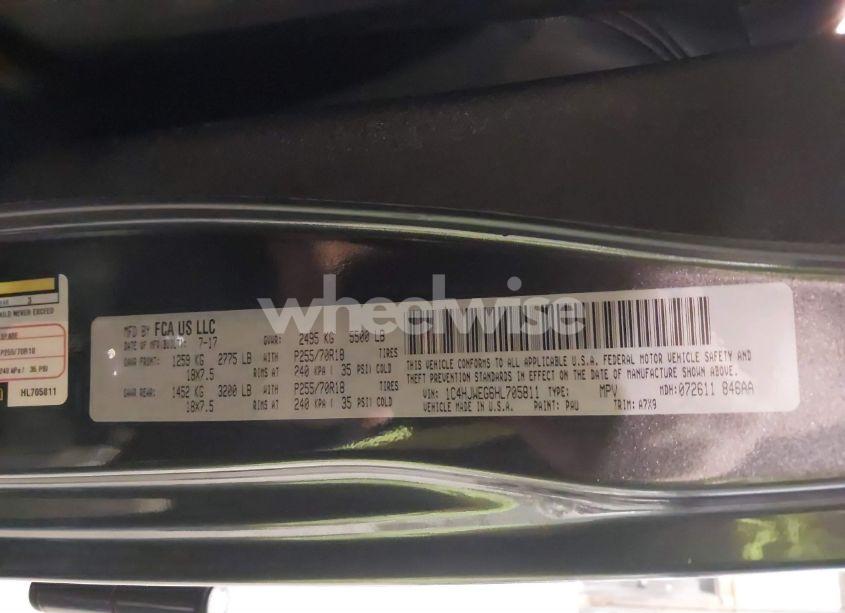 Photo 9 of 2017 Jeep Wrangler UNLIMITED SAHARA 4X4 (VIN 1C4HJWEG6HL705811)