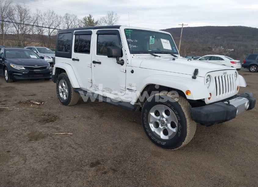 2012 Jeep Wrangler UNLIMITED SAHARA (VIN 1C4HJWEG7CL120146) main photo