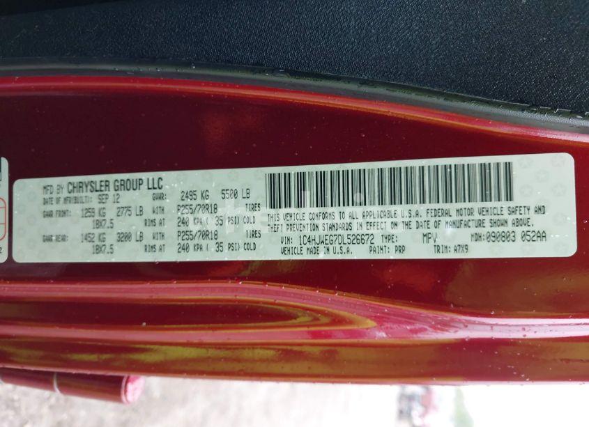 Photo 9 of 2013 Jeep Wrangler UNLIMITED SAHARA (VIN 1C4HJWEG7DL526672)