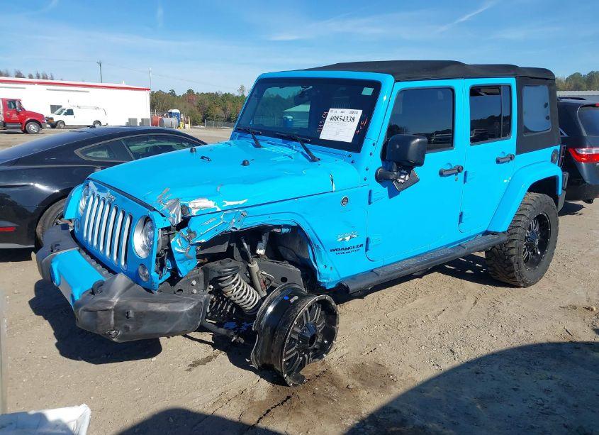 Photo 2 of 2017 Jeep Wrangler UNLIMITED SAHARA 4X4 (VIN 1C4HJWEG8HL718107)