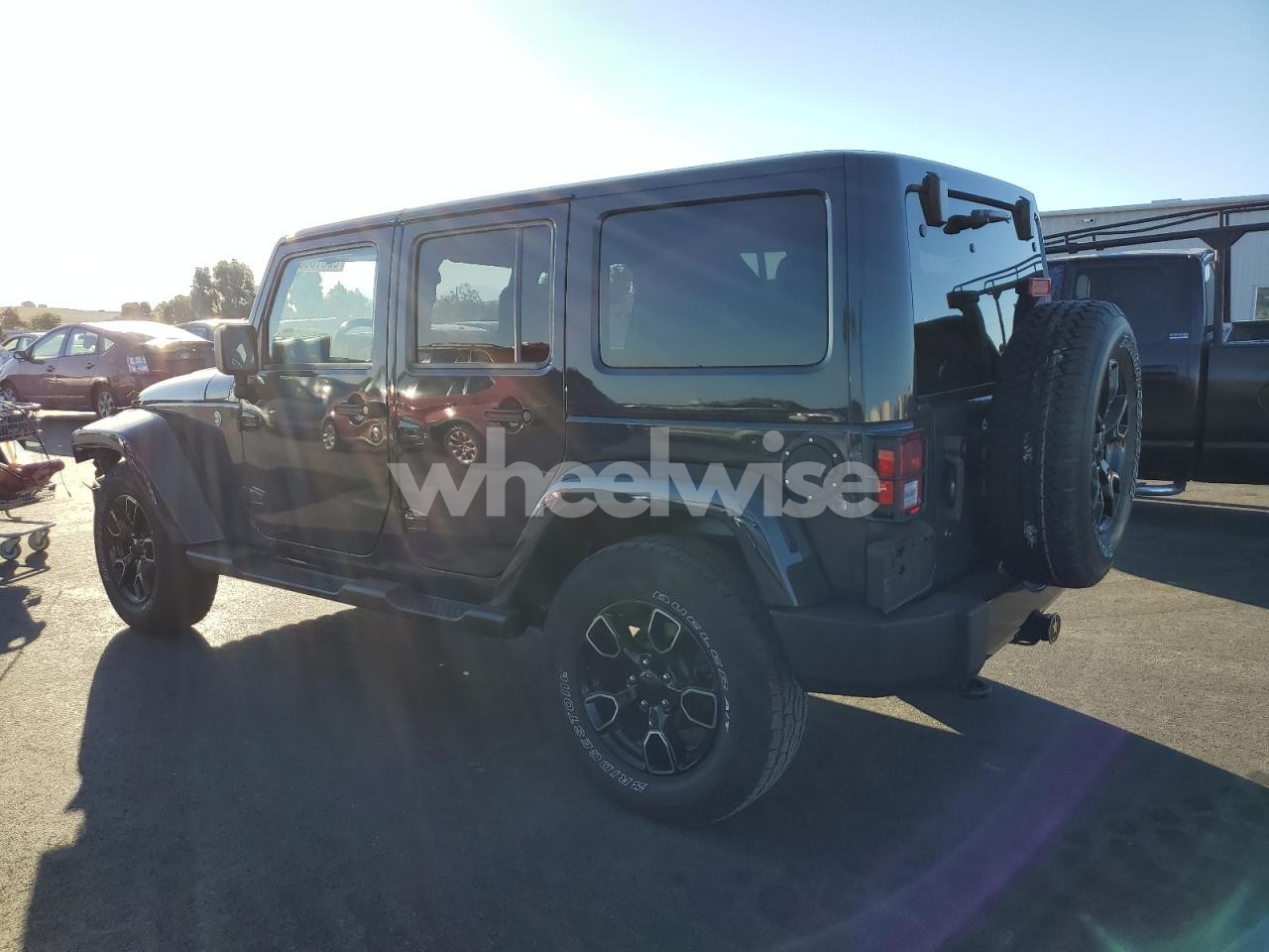 Photo 2 of 2018 JEEP WRANGLER UNLIMITED SAHARA (VIN 1C4HJWEG8JL830931)
