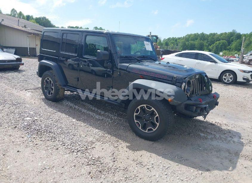 2017 Jeep Wrangler UNLIMITED RUBICON HARD ROCK 4X4 (VIN 1C4HJWFG4HL507601) main photo
