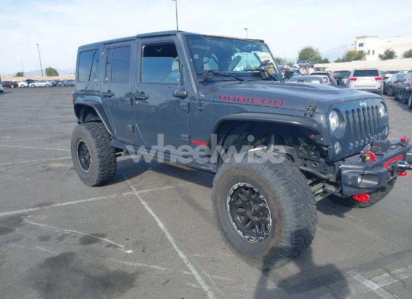 2017 Jeep Wrangler UNLIMITED RUBICON HARD ROCK 4X4 (VIN 1C4HJWFGXHL558424) main photo