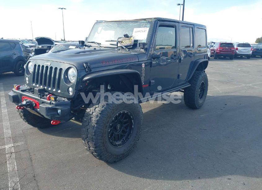 Photo 2 of 2017 Jeep Wrangler UNLIMITED RUBICON HARD ROCK 4X4 (VIN 1C4HJWFGXHL558424)