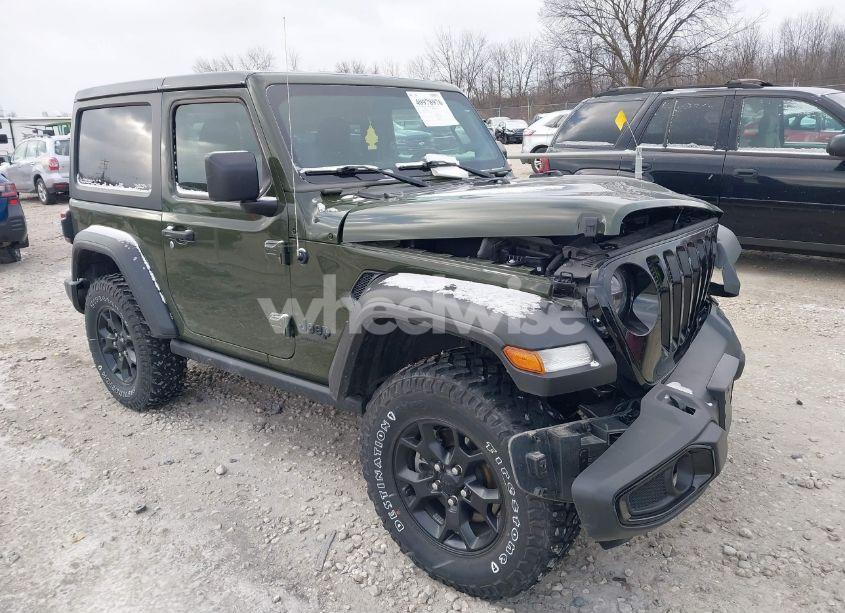 2021 Jeep Wrangler WILLYS 4X4 (VIN 1C4HJXAG0MW662748) main photo
