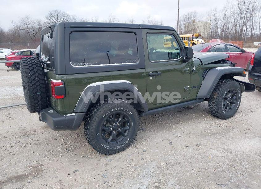Photo 4 of 2021 Jeep Wrangler WILLYS 4X4 (VIN 1C4HJXAG0MW662748)