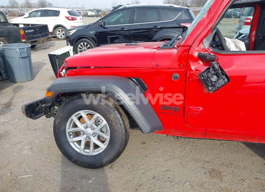 Photo 20 of 2023 Jeep Wrangler 2-DOOR SPORT S 4X4 (VIN 1C4HJXAG5PW659669)