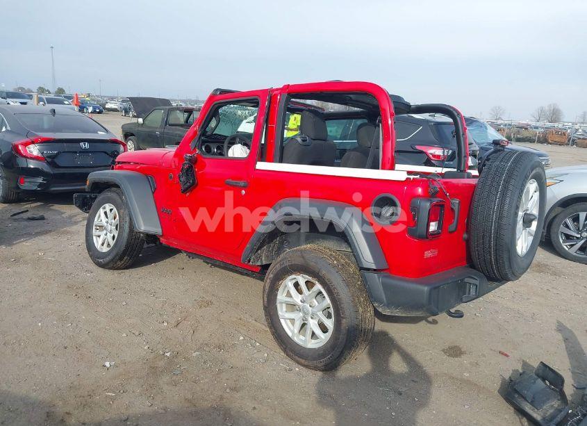Photo 3 of 2023 Jeep Wrangler 2-DOOR SPORT S 4X4 (VIN 1C4HJXAG5PW659669)