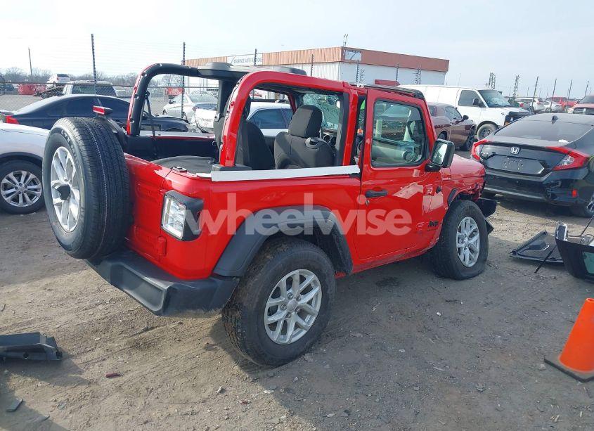 Photo 4 of 2023 Jeep Wrangler 2-DOOR SPORT S 4X4 (VIN 1C4HJXAG5PW659669)