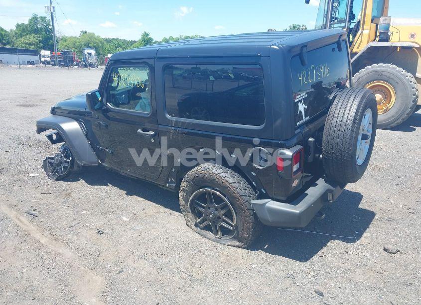 Photo 3 of 2021 Jeep Wrangler SPORT S 4X4 (VIN 1C4HJXAG6MW872318)