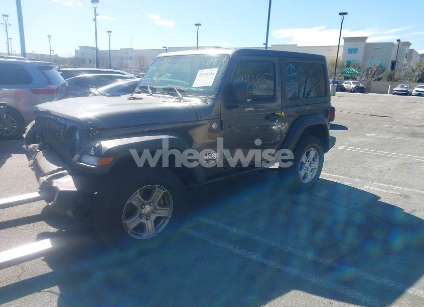 Photo 2 of 2021 Jeep Wrangler SPORT 4X4 (VIN 1C4HJXAG8MW521779)